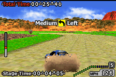 GT Advance 2: Rally Racing screenshot 4 for GameBoy Advance